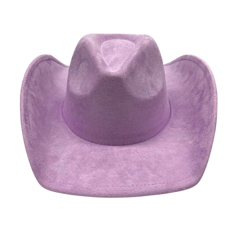 Purple Rhinestone Star Cowboy Hat (Each)