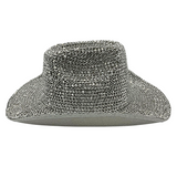 Silver Rhinestone Cowboy Hat (Each)