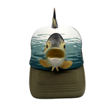 3D Largemouth Bass Trucker Hat (Each)