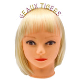 Geaux Tigers Rhinestone Headband (Each)