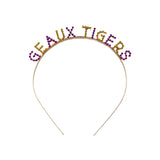 Geaux Tigers Rhinestone Headband (Each)