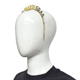 Happy Mardi Gras Rhinestone Headband (Each)