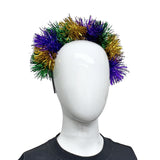 Purple, Green, and Gold Pom Pom Headband (Each)