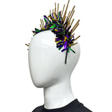Mardi Gras Halo Crown Headband (Each)