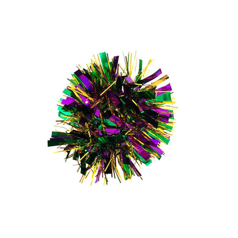 Tinsel Scrunchie in Mardi Gras (Each)