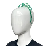 Happy Birthday Headbands Multi-Color (Pack of 6)