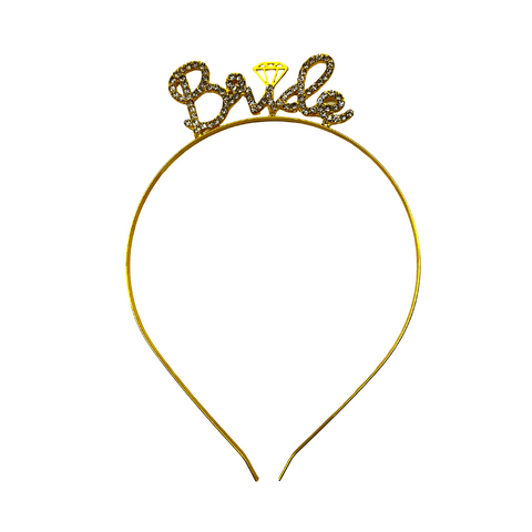 Gold Bride Headband (Each)