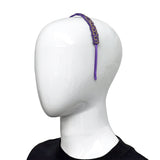 Purple and Gold Tigers Rhinestone Kids Headband (Each)