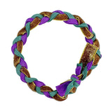 Mardi Gras Braided Ribbon Headband (Each)