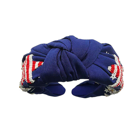 Blue USA Star Headband (Each)