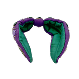 Mardi Gras Beaded Heart Headband (Each)