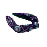 Mardi Gras Sequin Spiral Headband (Each)