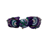 Mardi Gras Sequin Spiral Headband (Each)