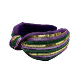 Mardi Gras Sequin Stripe Headband (Each)