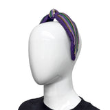 Mardi Gras Sequin Stripe Headband (Each)