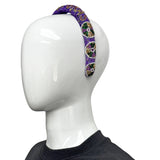 Purple Mardi Gras Beaded King Cake Headband (Each)