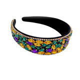 Mardi Gras Jeweled Headband (Each)