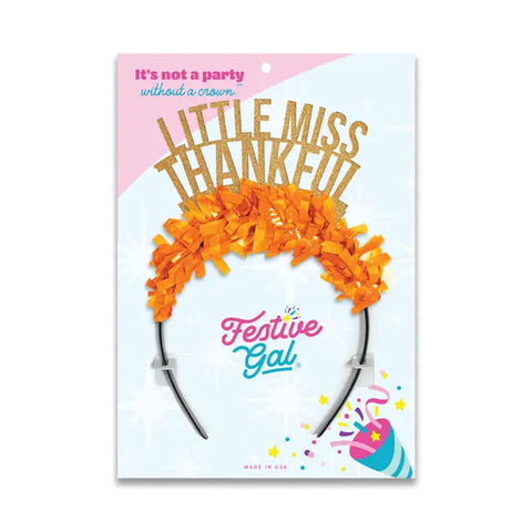 Thanksgiving Little Miss Thankful Head Bopper (Each)