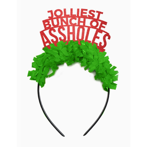 Christmas Jolliest Bunch of Assholes Head Bopper (Each)