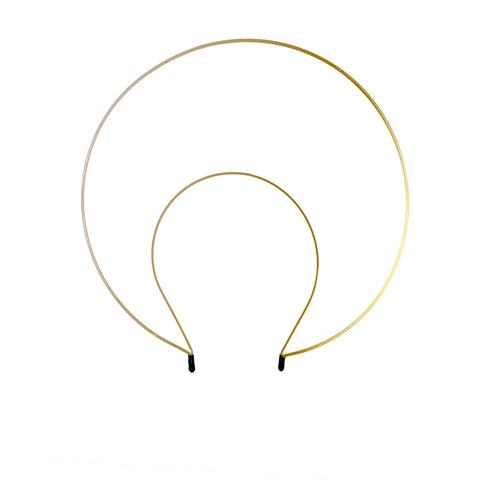 Large Gold Halo Headband (Each)