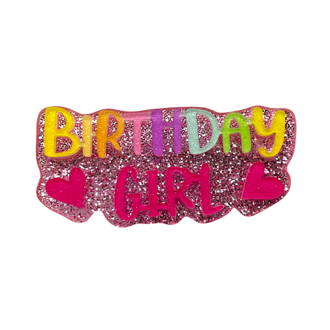 Birthday Girl Hair Clip (Each)