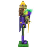 14" Mardi Gras King Nutcracker (Each)