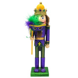 14" Mardi Gras King Nutcracker (Each)