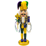 14.5" Mardi Gras Jester Nutcracker (Each)