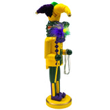 14" Mardi Gras Gator Nutcracker (Each)