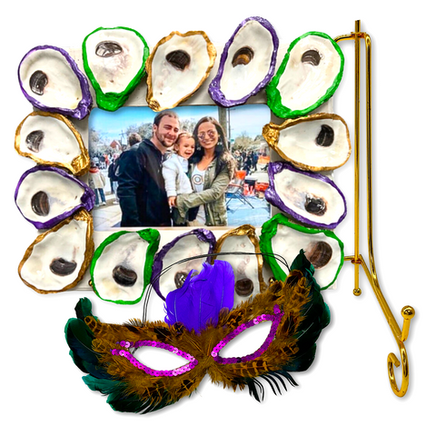 Mardi Gras Oyster Frame 5" x 7" (Each)