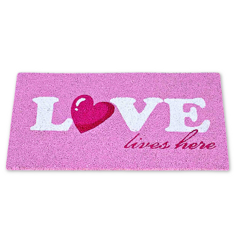 Love Lives Here Coir Doormat (Each)