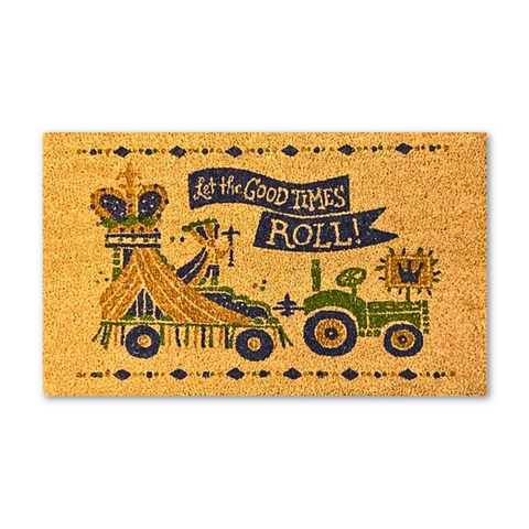 Let the Good Times Roll Door Mat (Each)