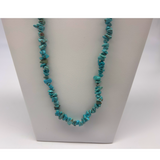 27" Turquoise Stone Necklace (Pack of 6)