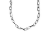 Matte Silver Chain Necklace (Each)