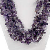 27" Amethyst Stone Necklace (Pack of 6)