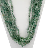 27" Green Aventurine Stone Necklace (Pack of 6)