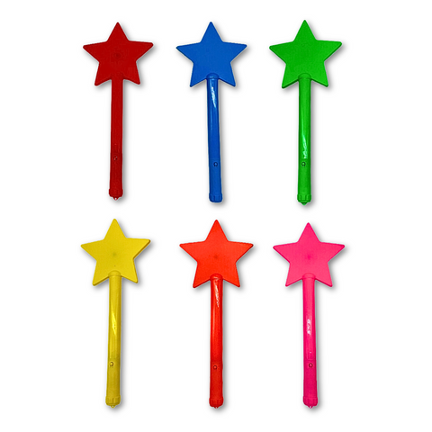 15" LED Star Wand - Assorted Colors (Each)