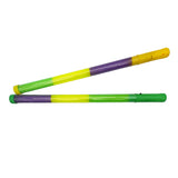 18" LED Purple, Green, and Yellow Wand (Each)