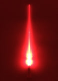 23" LED Transparent Star Sword - Assorted Colors (Each)