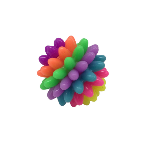 7 cm LED Multicolor Spiky Ball - Assorted Colors (Each)