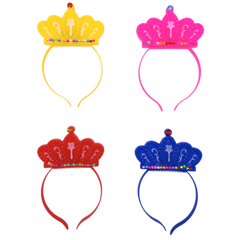 LED Crown Headband - Assorted Colors (Each)