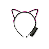 LED Purple Cat Ear Headband (Each)