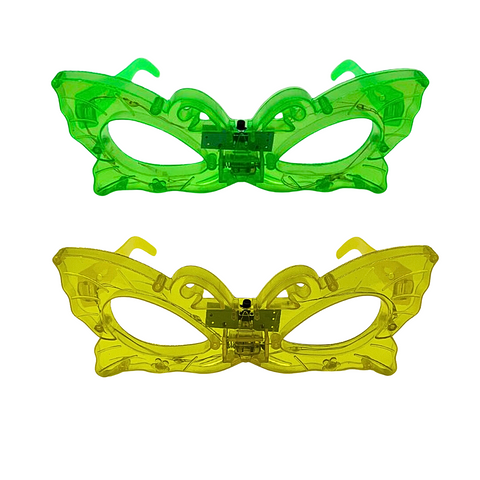 LED Butterfly Glasses - Assorted Colors (Each)