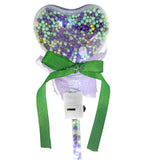 LED Mardi Gras Heart Wand (Each)