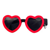 LED Red Heart Sunglasses (Each)