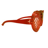 LED Heart Shutter Glasses - Assorted Colors (Each)
