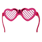 LED Heart Shutter Glasses - Assorted Colors (Each)