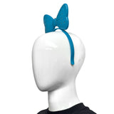 LED Bow with Stars Head Bopper - Turquoise (Each)
