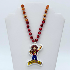 36" NFL Licensed San Francisco 49ers Mascot Bead (Each)