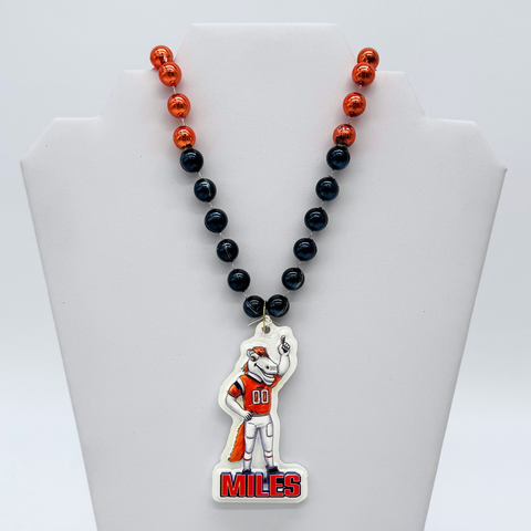36" NFL Licensed Denver Broncos Mascot Bead (Each)